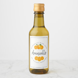 Etiqueta de Arancello casero personalizado