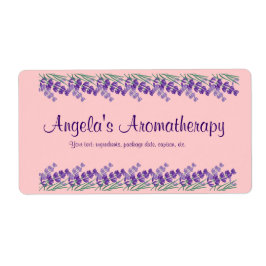 Etiqueta de aromaterapia Potpourri casera