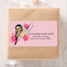 Etiqueta de arte acuático con cubierta negra de po