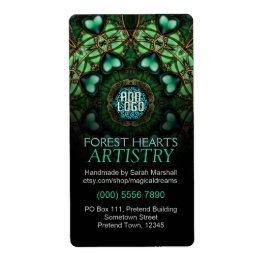 Etiqueta de arte de Forest Hearts