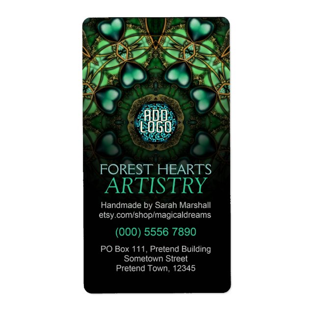 Etiqueta de arte de Forest Hearts (Frente)