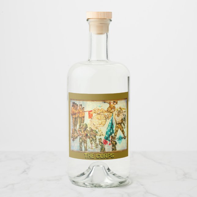 Etiqueta de arte militar (Anverso)