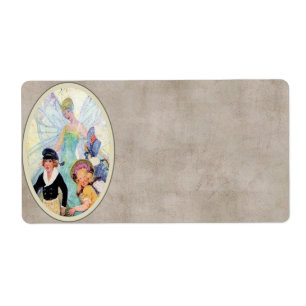 Etiqueta de Avery de la lechosa abuela