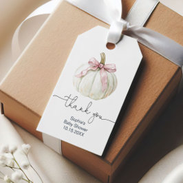 Etiqueta de Baby Shower de agradecimiento de calab