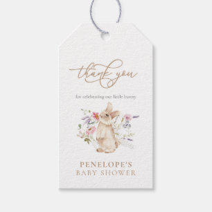 Etiqueta de Baby Shower Favorito de conejito de Pa