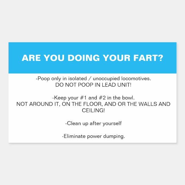 Etiqueta de baño de locomotora (Anverso)