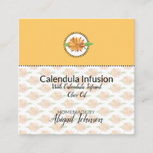 Etiqueta de baño y regalo de cuerpo casero Calendu