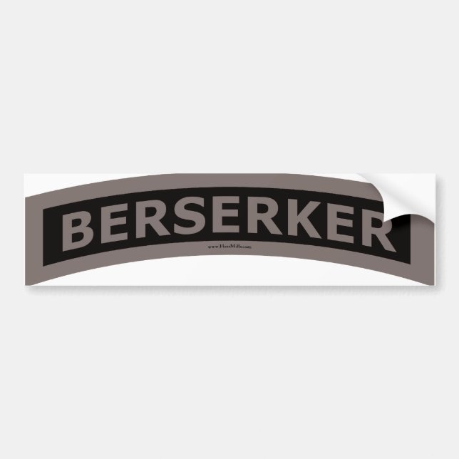 Etiqueta de Berserker - sometida (Frente)