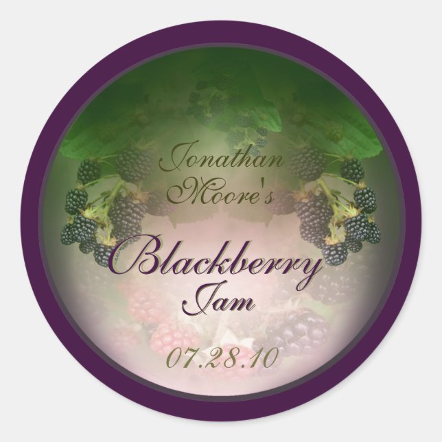 Etiqueta de Blackberry 3b (Anverso)