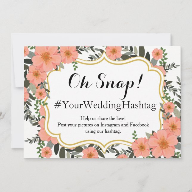 Etiqueta de Boda del soporte dorado (Anverso)