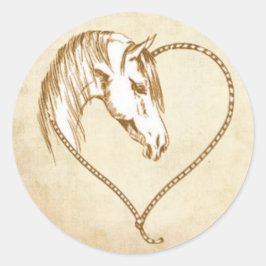 Etiqueta de Boda occidental de sello para sobres,