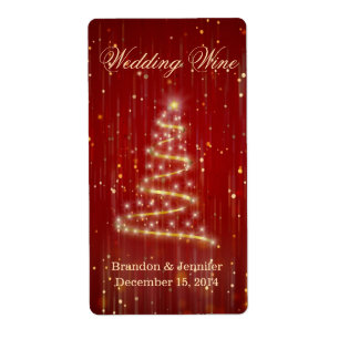 Etiqueta de Boda temática de vacaciones Mini de vi