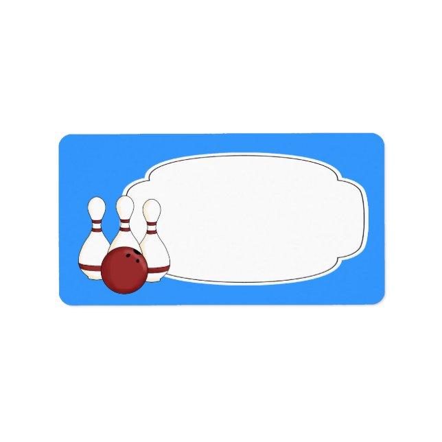 Etiqueta de bolos (Frente)