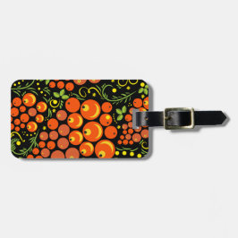 Etiqueta de bolsa de Hohloma Black and Rowan