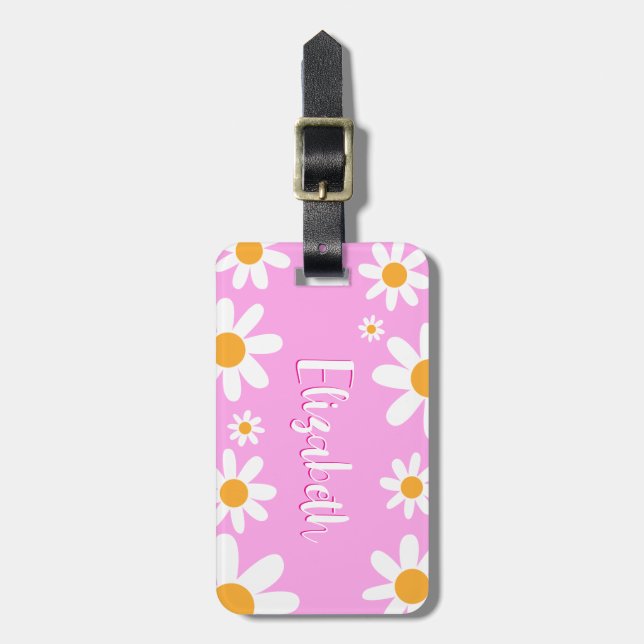 Etiqueta de bolsa escolar de niños Personalizados  (Frente Vertical)