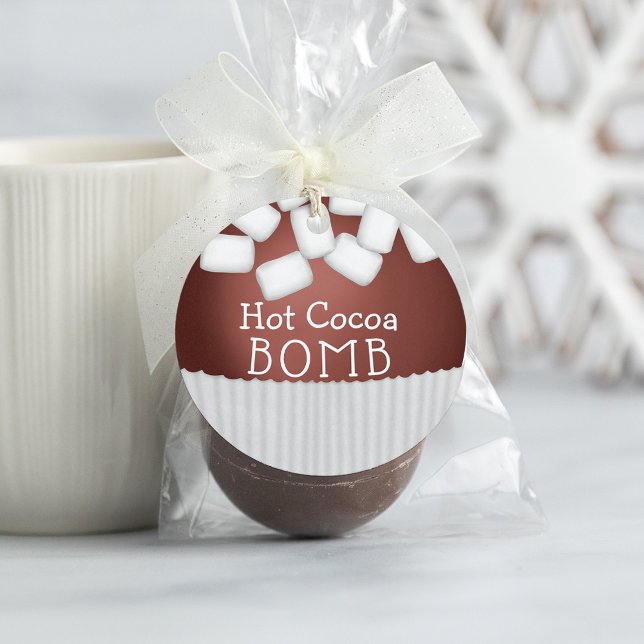 Etiqueta de bomba de cacao caliente (Subido por el creador)