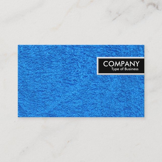 Etiqueta de borde - Alfombra azul (Anverso)