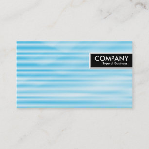 Etiqueta de borde - Azul ondulado