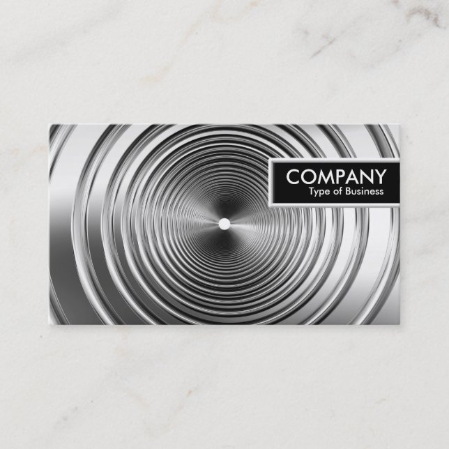 Etiqueta de borde - B&W de primavera larga (Anverso)