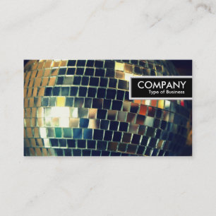 Etiqueta de borde - bola de espejo