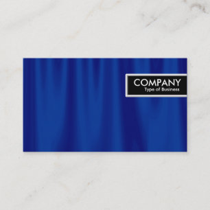 Etiqueta de borde - Cortinas azules