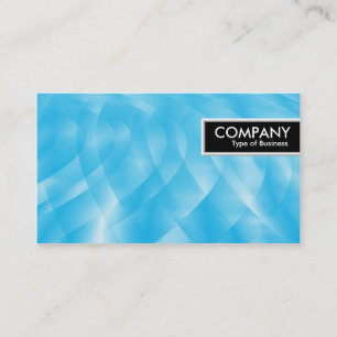 Etiqueta de borde - Curvas azules