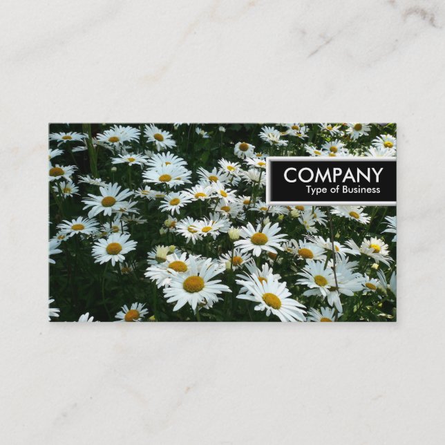 Etiqueta de borde - Daisies (Anverso)