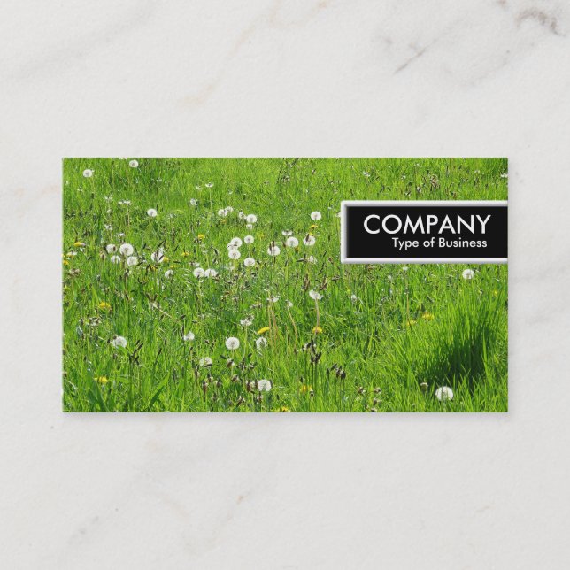 Etiqueta de borde - Dandelion Meadow 02 (Anverso)