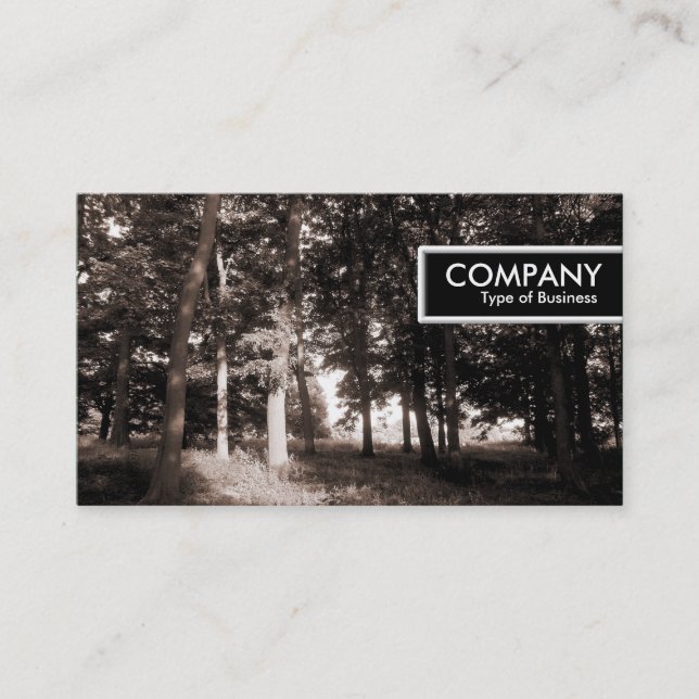 Etiqueta de borde - En el parque (Anverso)