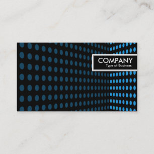 Etiqueta de borde - Esquina de tono - Azul