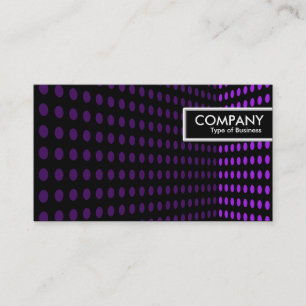 Etiqueta de borde - Esquina de tono - Púrpura