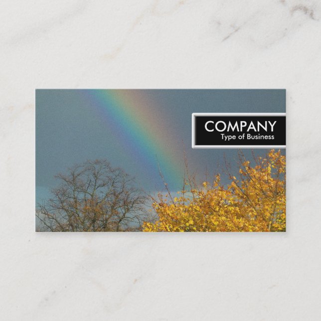 Etiqueta de borde - Fin del arcoiris (Anverso)
