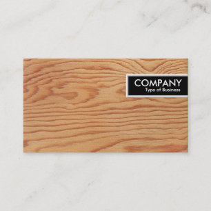 Etiqueta de borde - madera