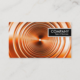 Etiqueta de borde - Naranja de primavera largo