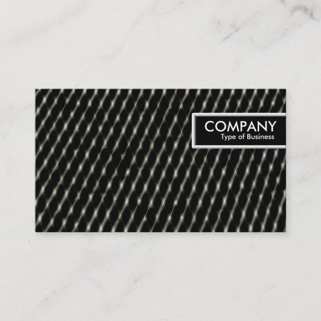 Etiqueta de borde - Red oscura (Anverso)