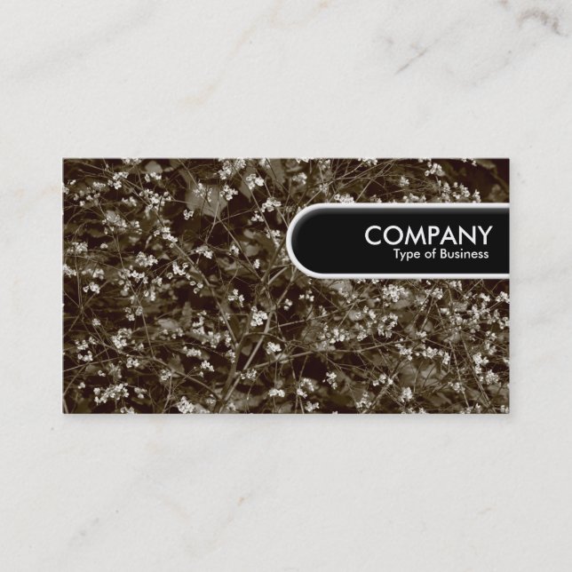 Etiqueta de borde redondeado - Blossom (Anverso)