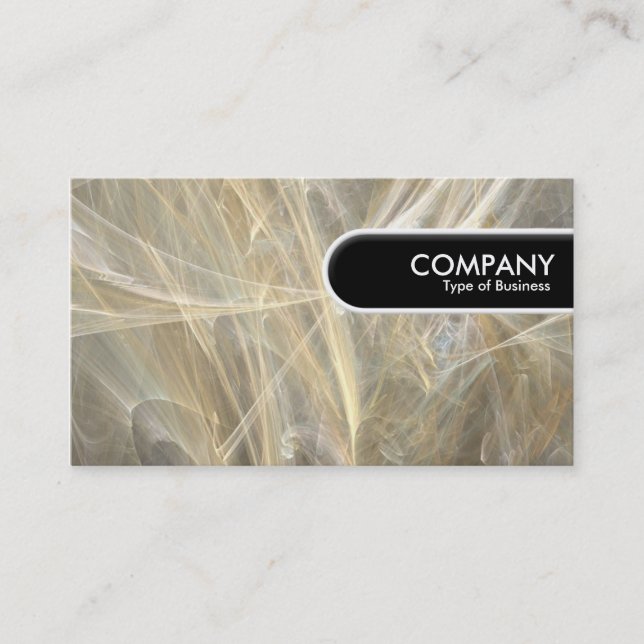 Etiqueta de borde redondeado - Fractal (Anverso)