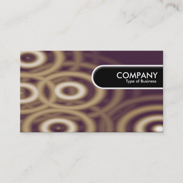 Etiqueta de borde redondeado - grupo de sonido (Anverso)