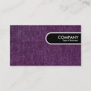 Etiqueta de borde redondeado - Jeans púrpura