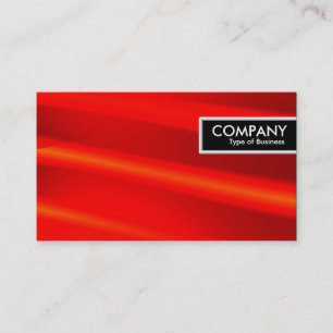 Etiqueta de borde - rojo caliente 01