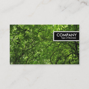 Etiqueta de borde - Tapa de bosque