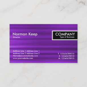 Etiqueta de borde - Textura púrpura cepillada