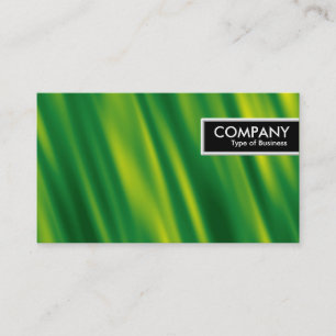 Etiqueta de borde - Verde en cascada