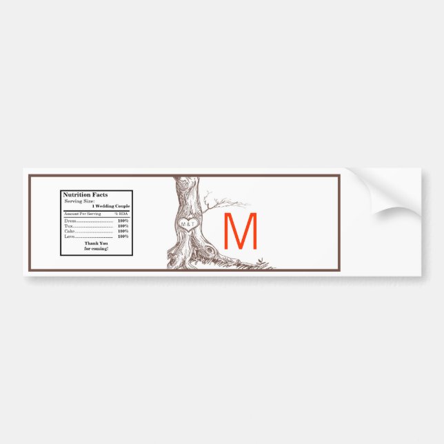 Etiqueta de botella de agua Árbol de caída carpas  (Frente)