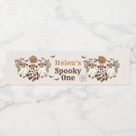 Etiqueta de botella de agua de la fiesta de cumple