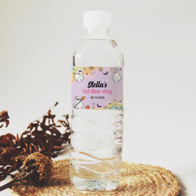 Etiqueta de botella de agua de la fiesta de cumple (Subido por el creador)