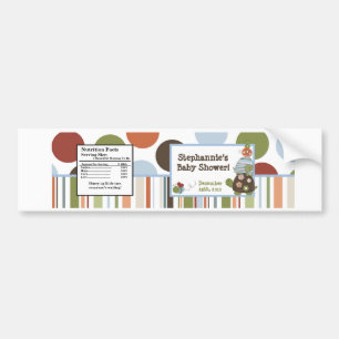 Etiqueta de botella de agua Laguna Beach Turtle Fr