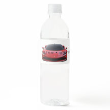 Etiqueta de Botella de Agua para Coche Conduce Seg