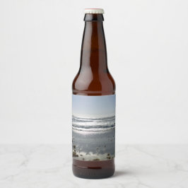 Etiqueta de botella de Cocoa Beach