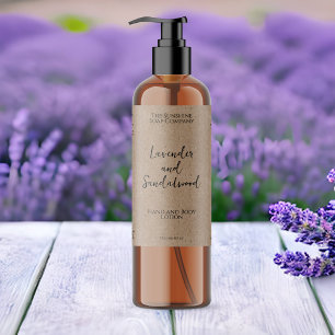 Etiqueta de botella de cosméticos impermeable de k